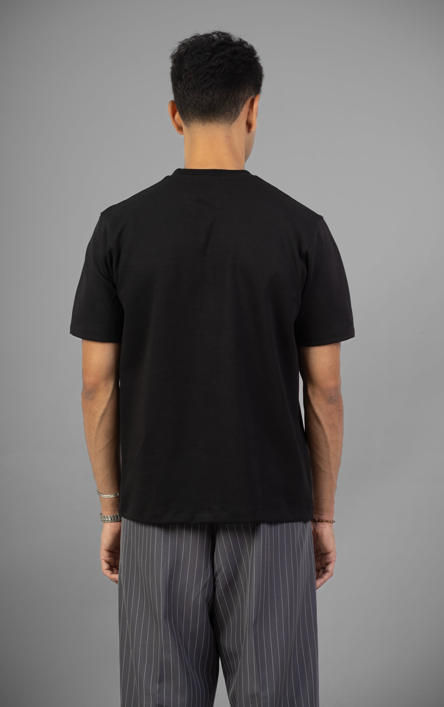 Heavyweight Regular Fit T-Shirt- Black