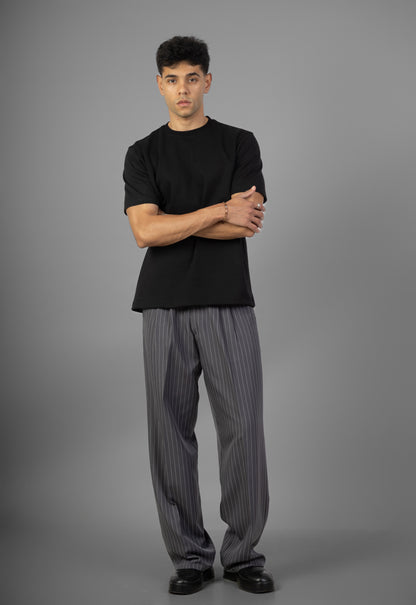 Heavyweight Regular Fit T-Shirt- Black