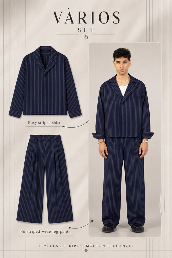 VÀRIOS SET - Navy
