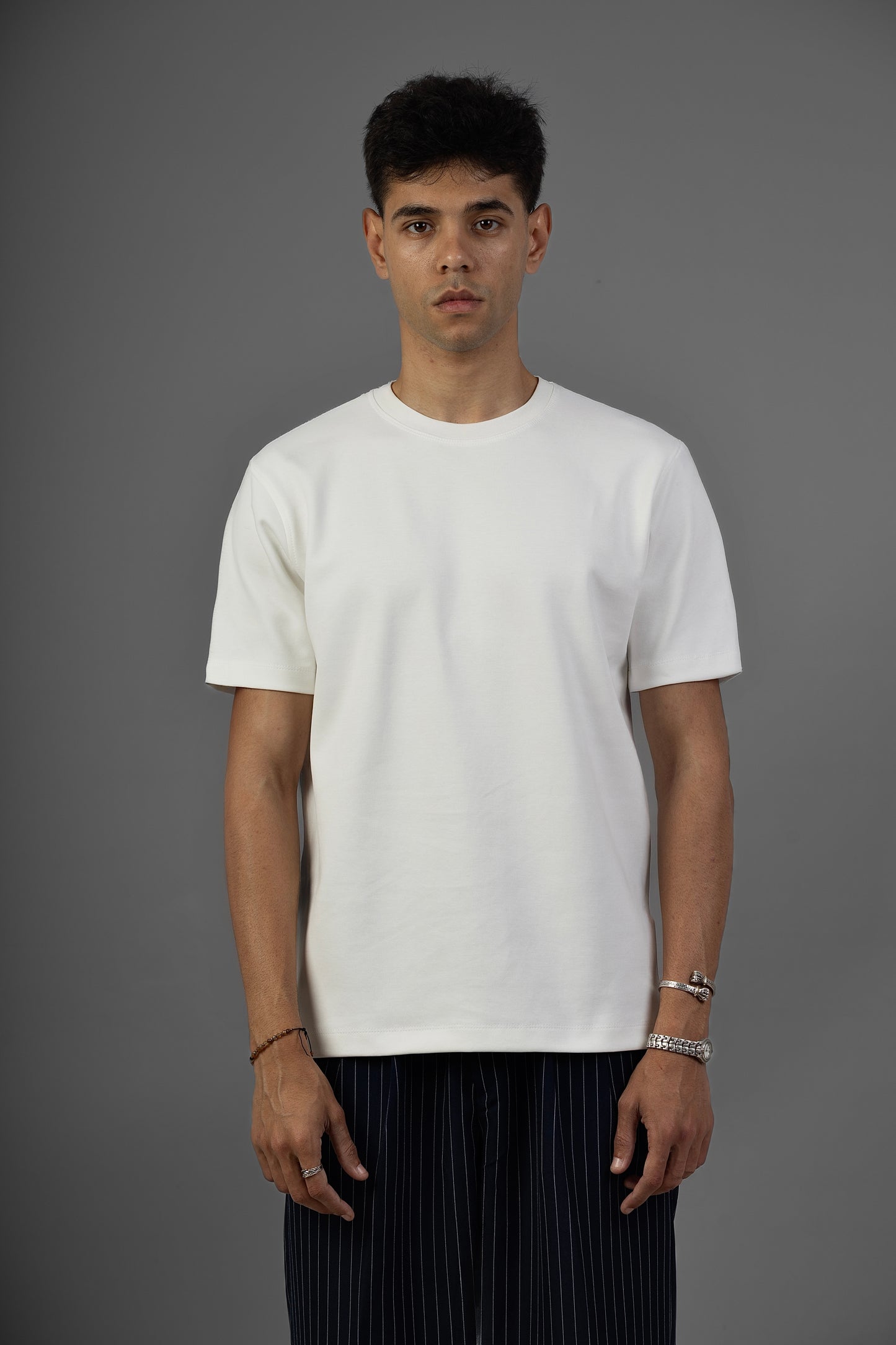 Heavyweight Regular Fit T-Shirt- White