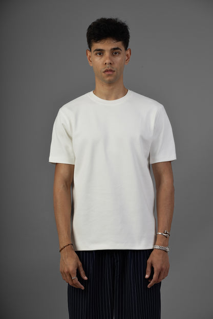 Heavyweight Regular Fit T-Shirt- White