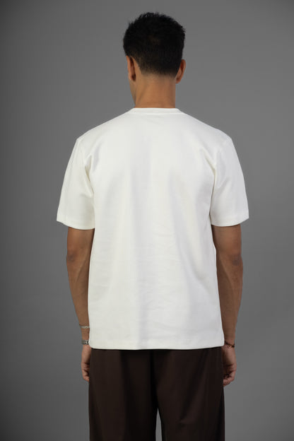 Henley T-Shirt- White