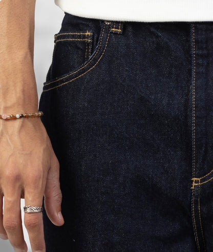 Loose Fit Raw Denim